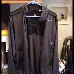 Mens nike running jacket size large